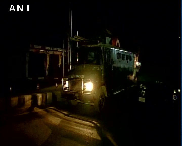 Militants attack CRPF vehicle of the 29th Battalion at Sanat Nagar Chowk in Jammu and Kashmir; no injuries to the personnel