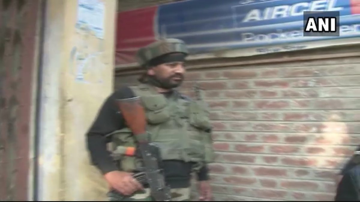 J&K: Militants looted Indian rupees 5,39,000 in cash from J&K Bank branch in Marhama Sangam in J&K's Anantnag