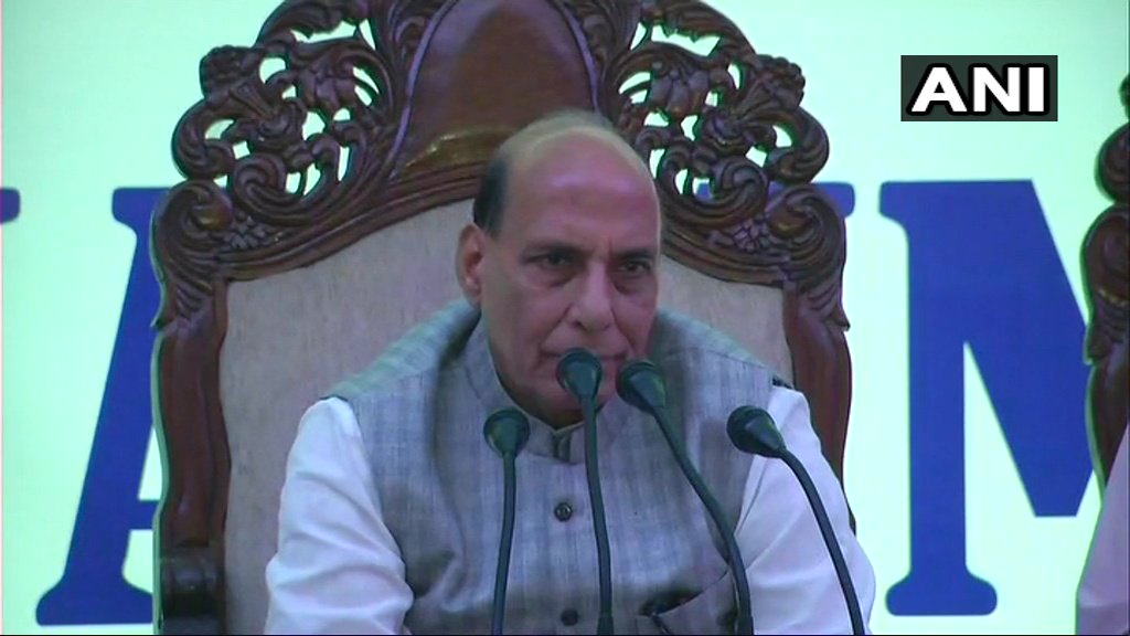 We have decided to give financial assistance of Indian rupees 5.5 lakh per family for West Pakistan Refugees settled in the state of Jammu And Kashmir. Nearly 5764 families will be benefited from this decision: Home Minister Rajnath Singh in Jammu