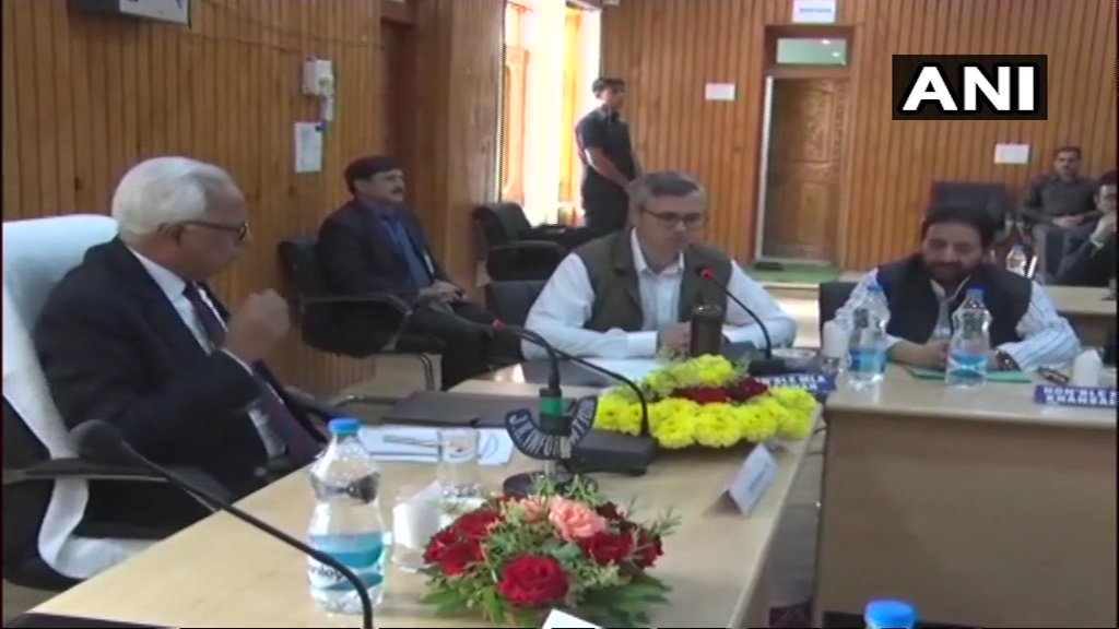 Jammu and Kashmir Governor NN Vohra met leaders of all political parties and discussed various issues with them, earlier today.   