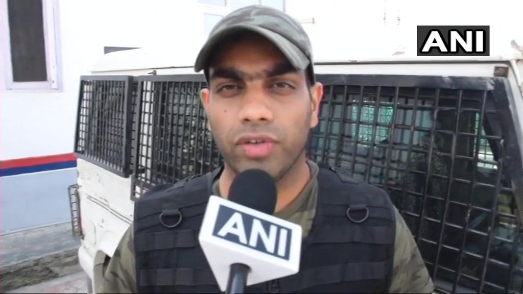 On specific input an op was launched by J&K police, Army and CRPF in Kondali. In this, 2 militants got neutralised: S Chaudhary, SSP Shopian on Shopian encounter which started this morning. The militants were identified as Jaish-e-Mohammed's Sameer Sheikh, a local and Babar from Pakistan