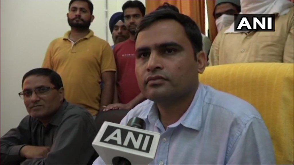 4 people have been arrested from Kathua's Palli Morh area. We have seized around 22 kgs of heroin worth around Indian rupees 100 crore from them. This a big achievement for us: Virender Yadav, Zonal Director, Narcotics Control Bureau Jammu And Kashmir 