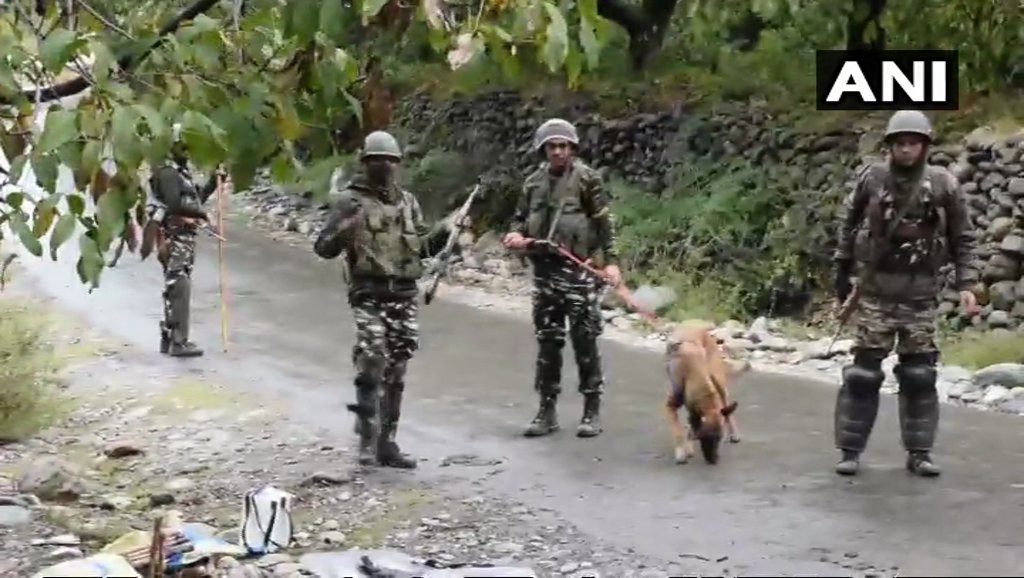 Body of a militant recovered following an encounter with security forces in Pulwama's Tral. Search operation continues. Jammu And Kashmir (visuals deferred by unspecified time)   