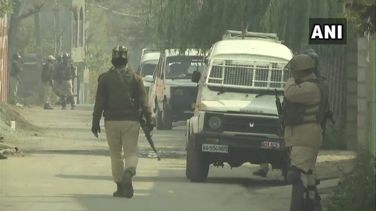 Jammu And Kashmir : National Investigation Agency (NIA) raids underway at the house of a businessman, Fayaz Ahmad, in Srinagar's Lal Bazar in connection with a terror funding case.   