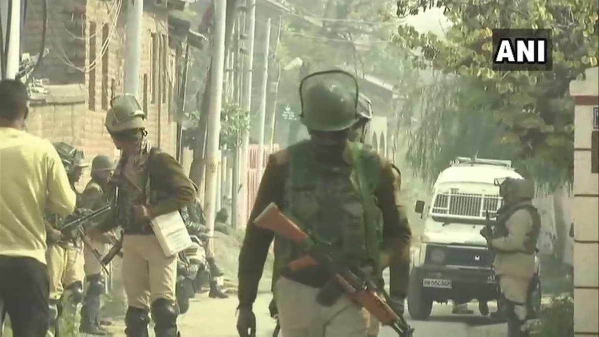 Jammu And Kashmir : National Investigation Agency (NIA) raids underway at the house of a businessman, Fayaz Ahmad, in Srinagar's Lal Bazar in connection with a terror funding case.   