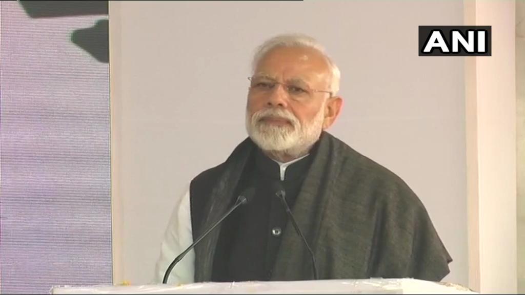 PM Modi on PulwamaAttack : The forces behind this act of terrorism and those responsible for it, will be definitely be punished.   