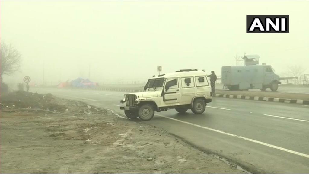 Latest visuals from the site of PulwamaTerrorAttack in Jammu and Kashmir. 40 CRPF soldiers lost their lives in the terror attack yesterday.   