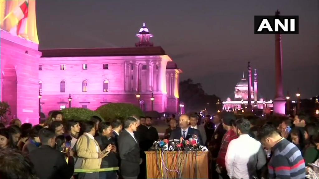 New Delhi: Joint press briefing by Army, Navy and Air Force to begin shortly at South Block   