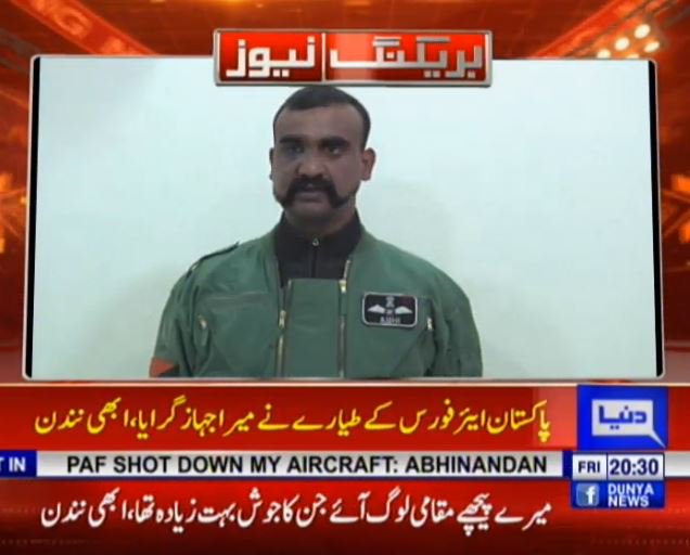 PAF shot down my jet, the locals came after me quite aggressively, says Abhinandan in new video released by Pakistan   