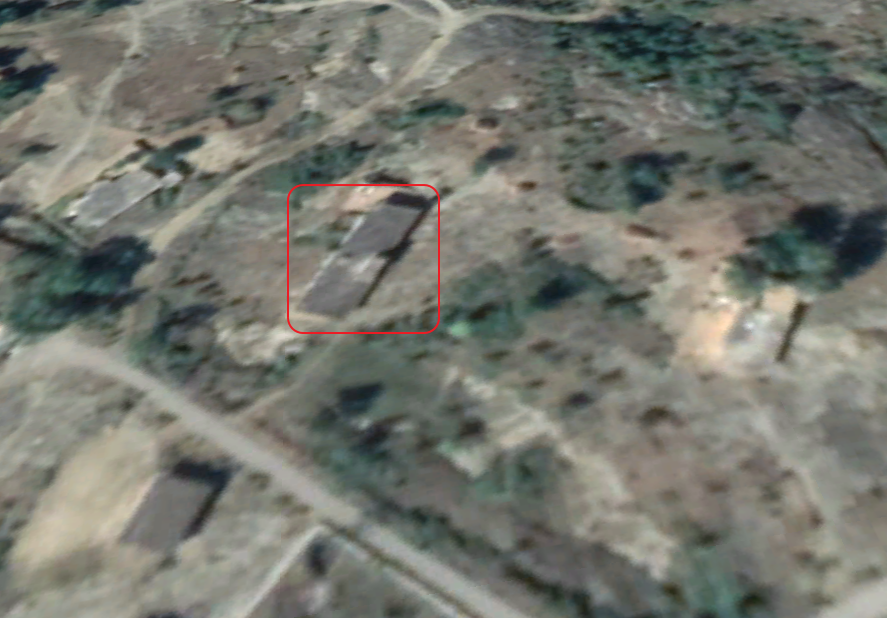 A piece of IAF MiG-21 fuselage 