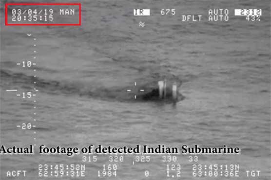Pak Navy foils Indian submarine's bid to intrude territorial waters    