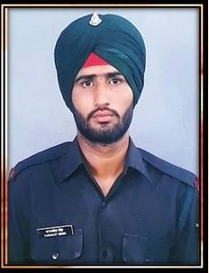 One Indian soldier killed and four others injured in Pakistani cross-border firing at Keri, in Sunderbani sector of district Rajouri on LoC. (Photo of the slain soldier released by Indian Army)   