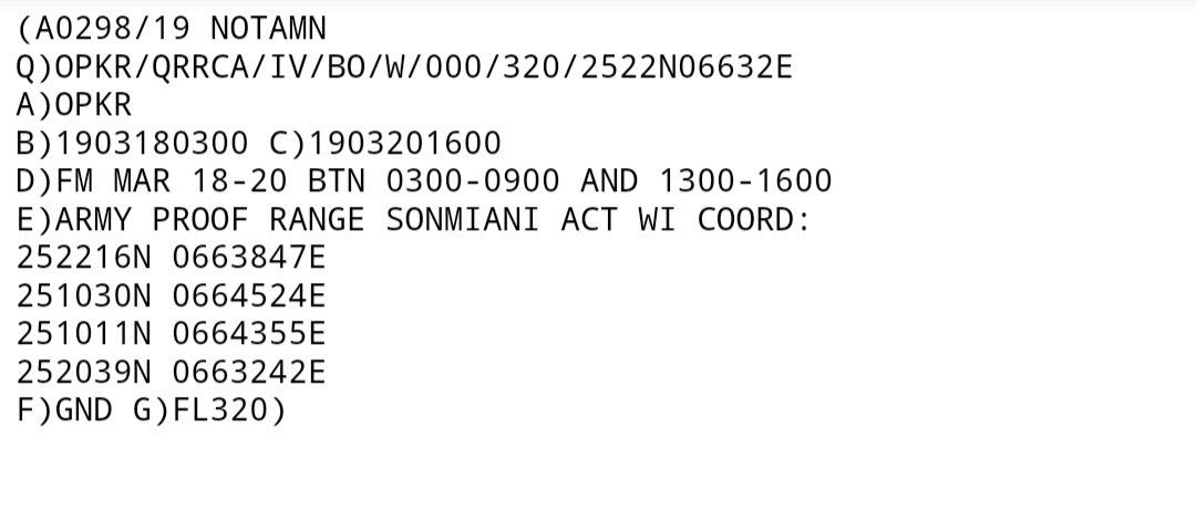 India issued NOTAM (airspace closure) over two of its missile launch facilities and Pakistan in response issued NOTAM over Sonmiani missile launch range. Pakistan has battle deployed Shaheen-III MIRV missiles.