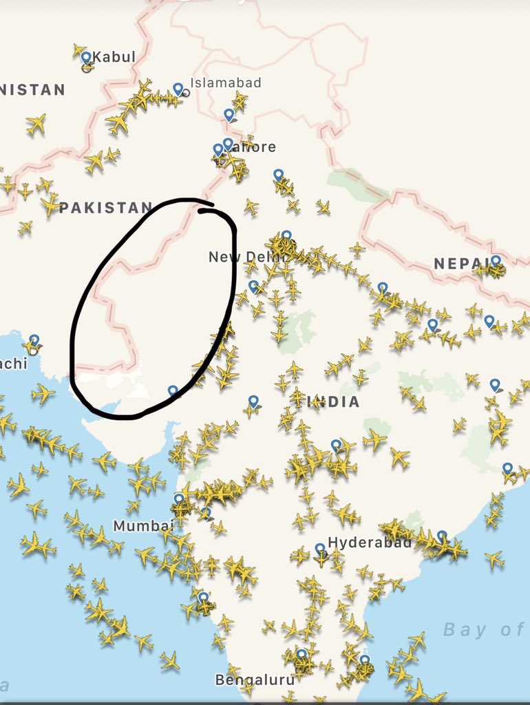 India issued NOTAM (airspace closure) over two of its missile launch facilities and Pakistan in response issued NOTAM over Sonmiani missile launch range. Pakistan has battle deployed Shaheen-III MIRV missiles.