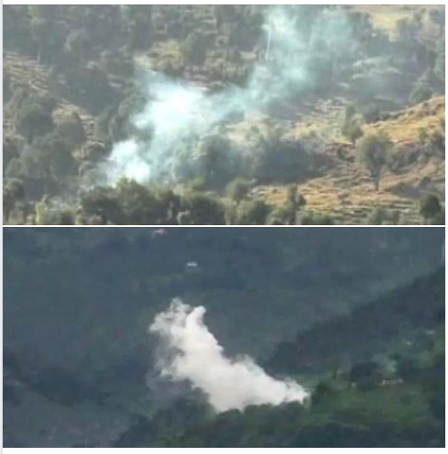 Reports of ceasefire violation in Mendhar sector using heavy mortars by Pakistani army coming through.