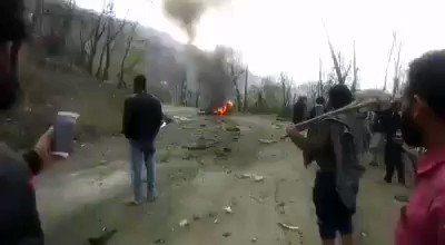 The blast appears to have been meant to target CRPF troops. A repeat of what happened in Pulwama. A bus carrying CRPF troops was damaged in the blast but no life threatening damage reported so far.  