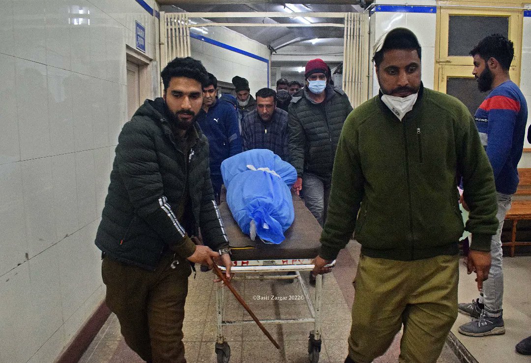 One civilian killed and nearly two dozen wounded after a grenade explodes in a busy market in Srinagar