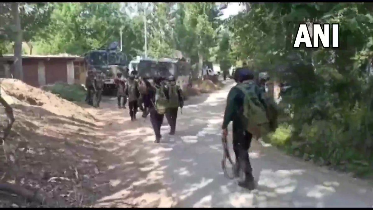 One terrorist has been neutralized in an encounter that broke out in the orchards of Badi Marg/ Aloora area of Shopian. Police and security forces are on the job. Further details shall follow: Jammu & Kashmir Police