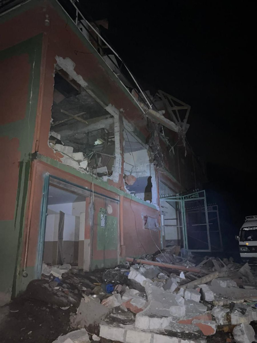 Damage in Shivaji Muzaffarabad as result of Indian strike
