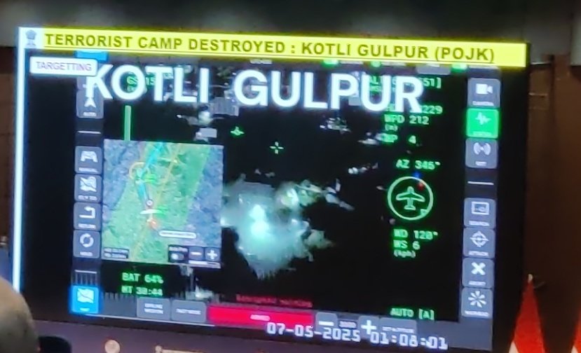 Índia divulga fotos de supostos campos terroristas que neutralizou na Caxemira controlada pelo Paquistão e no Paquistão sob a operação Sindoor