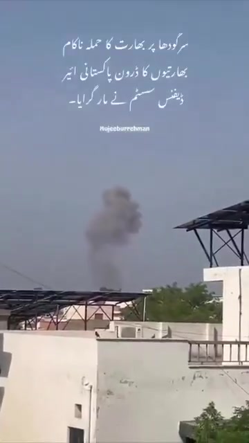 India lanceert aanval op Sargodha PAF Airbase in de Pakistaanse Punjab