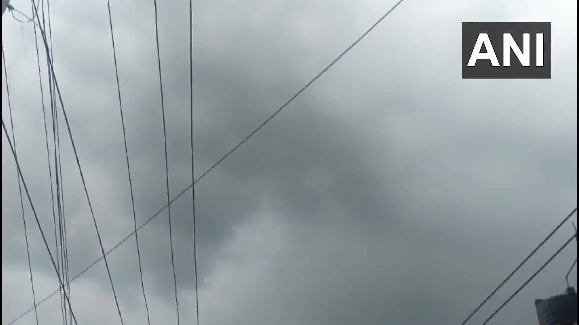Punjab: Luchtverdedigingssysteem heeft een drone boven Pathankot vernietigd; het geluid van het uitschakelen van de drone is te horen in de video