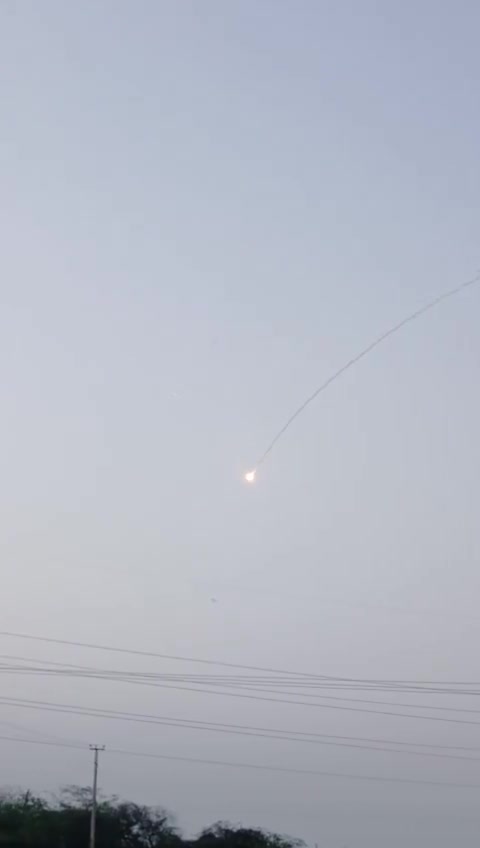 Projectile seen overflying over Gujarat's Kutch